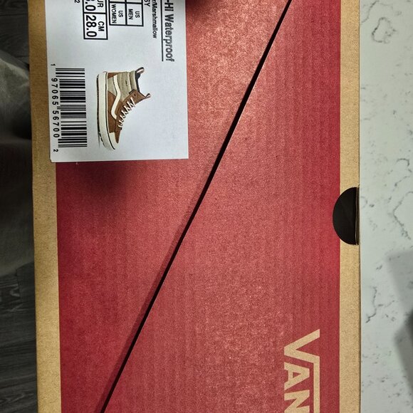 Vans Sk8-Hi MTE Glazed Ginger Marshmallow VN000CVTI6Y Men’s SZ 10 SKATE SNEAKER - Picture 9 of 12